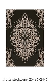Arte de forma abstrata bege, Arte moderna imprimível do meio do século, Download digital, Poster minimalista, Boho Home Decor