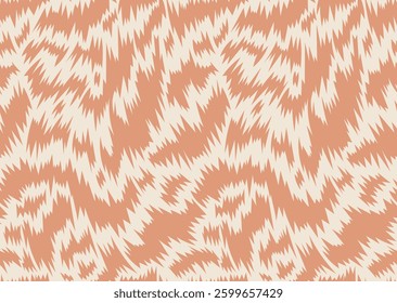 Beige animalistic seamless pattern. Texture of predatory animal fur. Background design. Repeating print for fabric, wrapping paper, textile, wallpaper