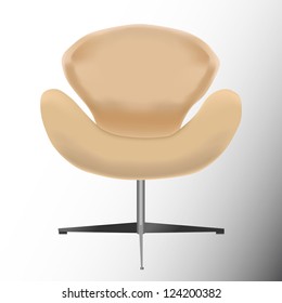 Beige armchair