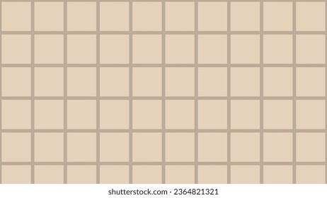 Fondo beige con cuadrados marrones