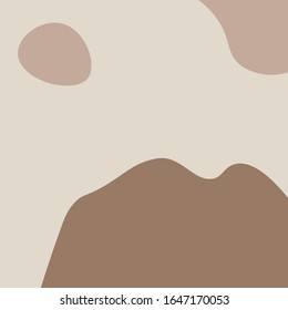 Beige background, geometria concept vector illustration