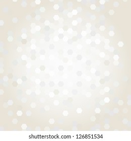 beige background with geometric shapes