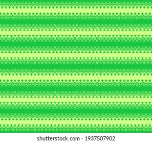 fondo beige con adorno vertical verde o adorno. patrón transparente complejo