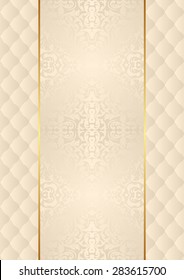 beige background with ornaments