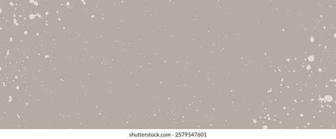 Beige background with a beige splatter pattern. The background has a textured, speckled style, creating a dynamic visual effect. Aesthetic background vector. Beige background.