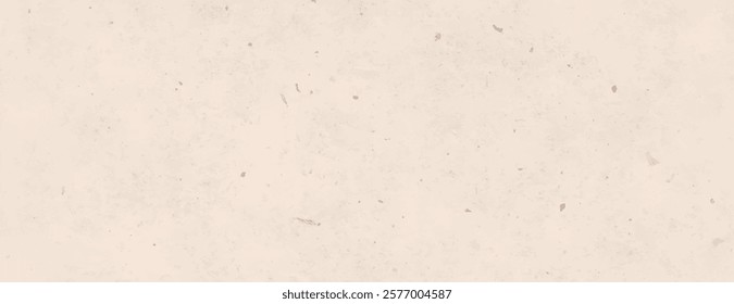 A beige background with a subtle, speckled texture. The background is beige, creating a soft, natural look. Ideal for a minimalist background. Minimal grunge speckled texture vector background