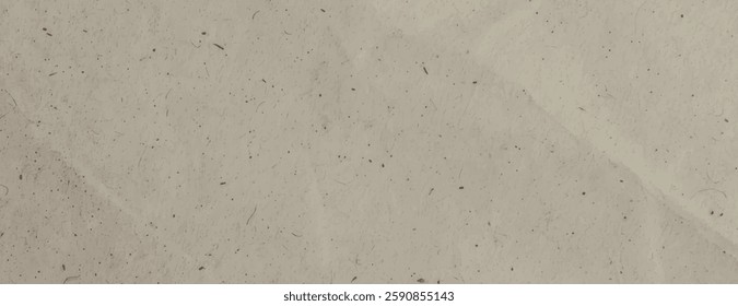 Beige background with a textured, speckled appearance. The background has a vintage, paper-like style, with beige color and subtle creases. Minimal grunge paper texture vector background