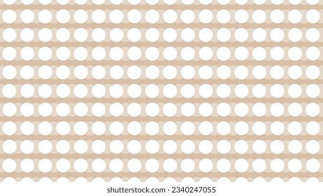 Beige background with white dots