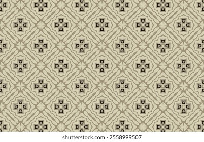 A beige and black pattern with a cross on it