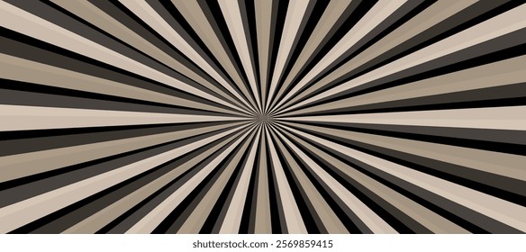 Beige brown and black sunburst background	