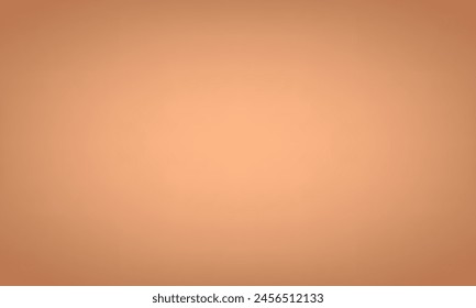 Beige brown gradient color background. For backdrop, wallpaper, showcase, media banner. Space for text. Vector illustration