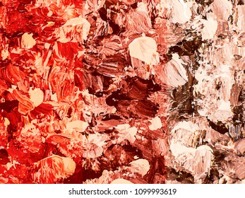 Beige brown red spotted painted vector background. Modern background for posters, brochures, sites, web, cards, interior design