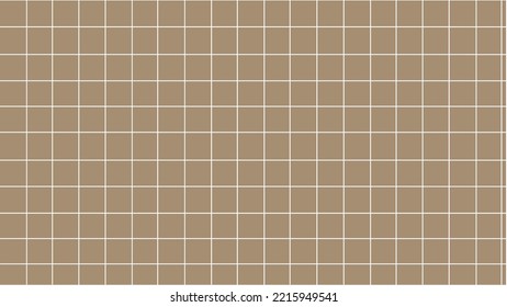 Beige brown simple plaid flannel background vector illustration.