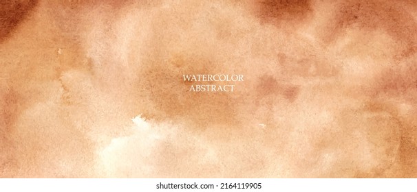 Beige, brown watercolor fluid painting vector background design. Dusty pastel, neutral and golden marble, waves. Dye elegant soft splash style. Alcohol ink imitation. - Shutterstock ID 2164119905