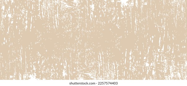 Beige brush background. Beige ink splash on backdrop. Brush stroke background for wallpaper, paint splatter template, dirt banner, watercolor design, dirty texture. Trendy brush background, vector