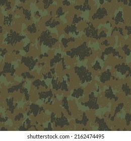 Beige Camouflage Seamless Pattern. Green Seamless Military Vector Background. Camouflage Print Brown Repeated Digital Graphic Design. Black Repeated Fashion Graphic Pattern. Camoflage