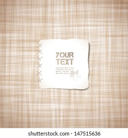 beige canvas texture, vector background