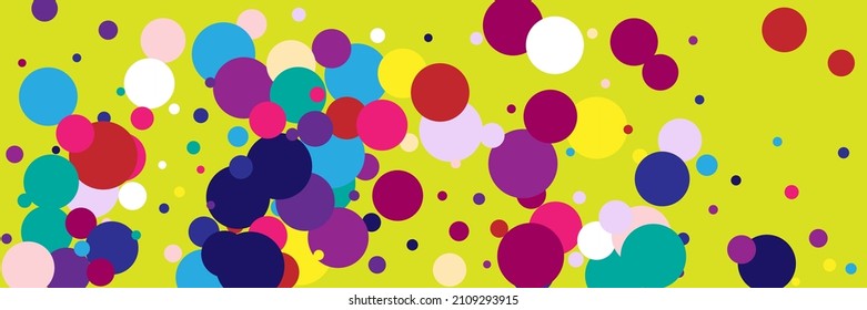 Beige Children Bright Blue Violet Print. Green Pink Vibrant Red Pastel Play Textile. Purple Vivid Dark Rainbow Color Wallpaper. White Kids Circles Yellow Multicolor Indigo Background.