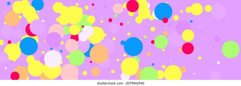 Beige Children Bright Purple Vibrant Circles Design Pic. Vivid Dark Play Red Pink Print. Color Yellow Green Lavender Kids Wallpaper. Blue Pastel Rainbow Violet Multicolor Light Composition.
