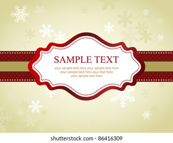 Beige Christmas Background