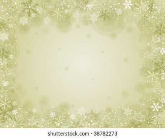 beige christmas background, vector illustration