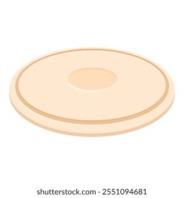 Vendaje adhesivo circular beige que ofrece protección y promueve la curación