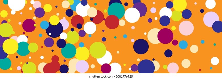 Beige Color Kids Children Circles Background. Dark Play Bright Rainbow Pink Pattern. Indigo Vibrant Blue White Purple Yellow Textile. Multicolor Vivid Green Violet Red Pastel Background.
