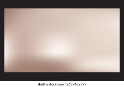 
Fundo gradiente do creme bege com luz suave do desfoque e padrão de textura abstrata elegante neutro