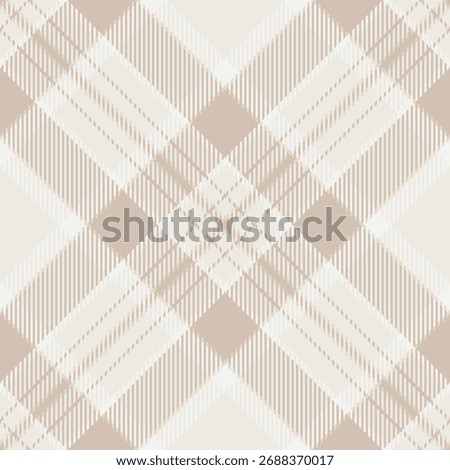 Beige and cream tartan pattern. Versatile, classic design for backgrounds, textiles, branding, or fashion projects. Elegant, soft, and timeless aesthetic.