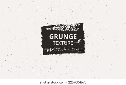 Beige dirty dust grunge background for vintage design. Old abstract vector ink grain texture backdrop. Distressed grainy paper texture. Dark retro vintage grunge paint label.