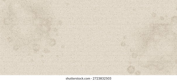 Beige Ecru Papier Textur Korn, Altes Recycling-Papier Hintergrund, Vintage Reis Textur Schmutzspritzer Eierschale.