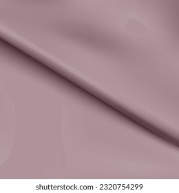 beige fabric wavy surface background. fine porous cotton fabric, wrinkle and fade