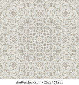 Beige Geometric Pattern background design