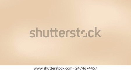 Beige gradient Nude color banner. Pastel cream background with blur. Calm abstract backup in pastel shades.