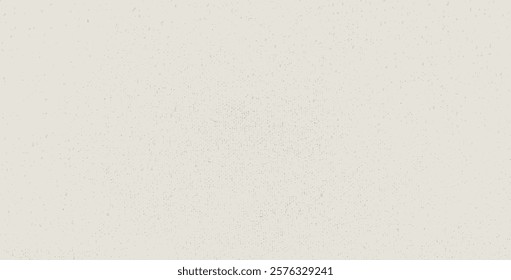 Beige grain paper texture. Rice paper. Neutral tone background with noise and speckles. Pale egg shell backdrop. Natural creamy canvas. Vector illustration.