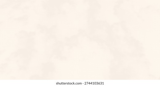 Beige grain paper texture. Rice paper. Neutral tone background with noise and speckles. Korean grunge bg. Natural creamy canvas. Vector craft scrapbooking textured overlay.
