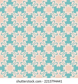 Beige green emerald arabic seamless pattern, elegant embossed background for design and decoration