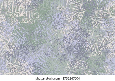Beige grunge background. Seamless abstract texture. A chaotic repeating pattern. Pop art handmade art