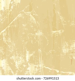 Beige grunge background. Vintage vector background