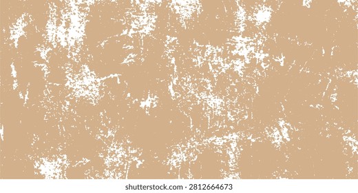 Beige grunge texture background with distressed abstract pattern and weathered surface details. Vintage rough overlay featuring worn paint effects, scratched marks, aged erosion texture, and subtle noise elements, ideal for graphic design, branding, posters, print materials, packaging, and creative backgrounds.
