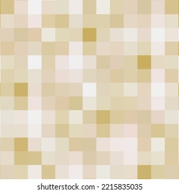 Beige hexagon background in polygonal style. Vector template for presentations, advertisements, brochures, banners and more.
