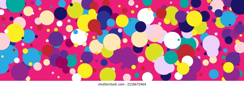 Beige Indigo Multicolor Rainbow Yellow Children Textile. Purple Circles Pink Kids Violet Background. Vivid White Play Pastel Red Bright Background. Green Color Vibrant Dark Blue Print.