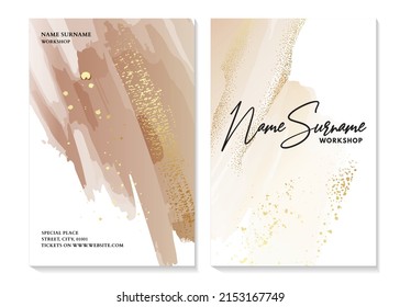 Beige ivory watercolor background, nature greeitng card, save the date template, stone fluid background , resin painting 