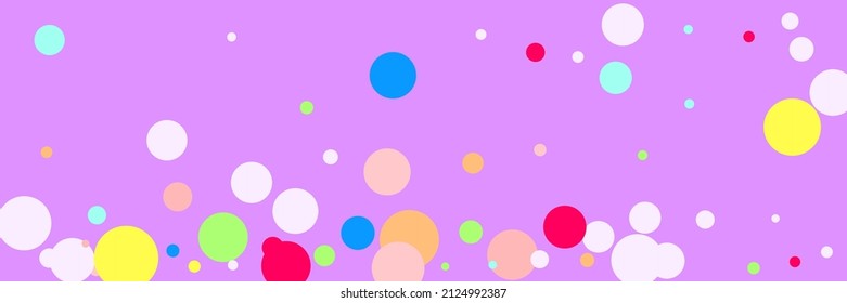 Beige Kids Circles Violet Green Indigo Background. Bright Pink Multicolor Red Color Print. Yellow Dark Play Vibrant Bordo Wallpaper. White Pastel Blue Children Rainbow Purple Composition.