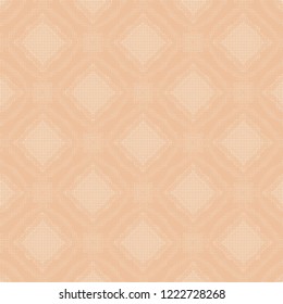 Beige lace background with rhombuses. Vector modern background for posters, brochures, sites, web, cards, interior design