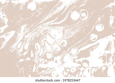 Beige light artwork marble texture. Vector illustration.