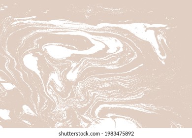 Textura de mármol beige de cuadros claros. Ilustración vectorial.