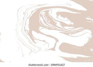 Beige light artwork marble texture. Vector illustration.