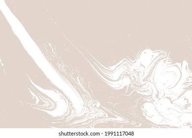 Beige light artwork marble texture. Vector illustration.