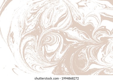 Beige helle Kunstwerke Marmor-Struktur. Vektorgrafik.